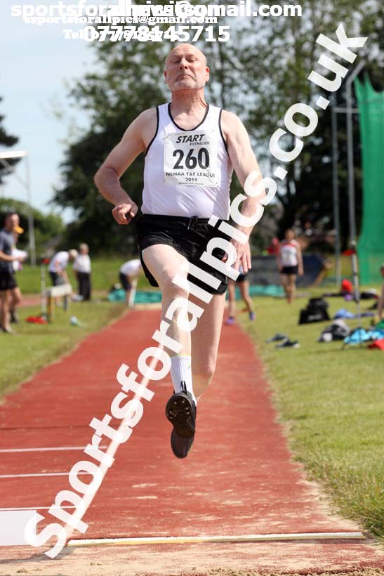 Mens long jump, 2019 NEMA Track and Field Champs, Monkton. Photo:  David T. Hewitson/Sports for All Pics